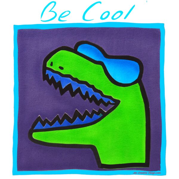 BE COOL T REX - BLACK Thumbnail